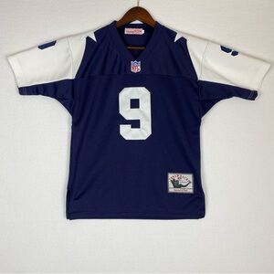 Dallas Cowboys Jersey Boy’s Large NFL Mitchell & Ness‎ Throwbacks Tony Romo #9